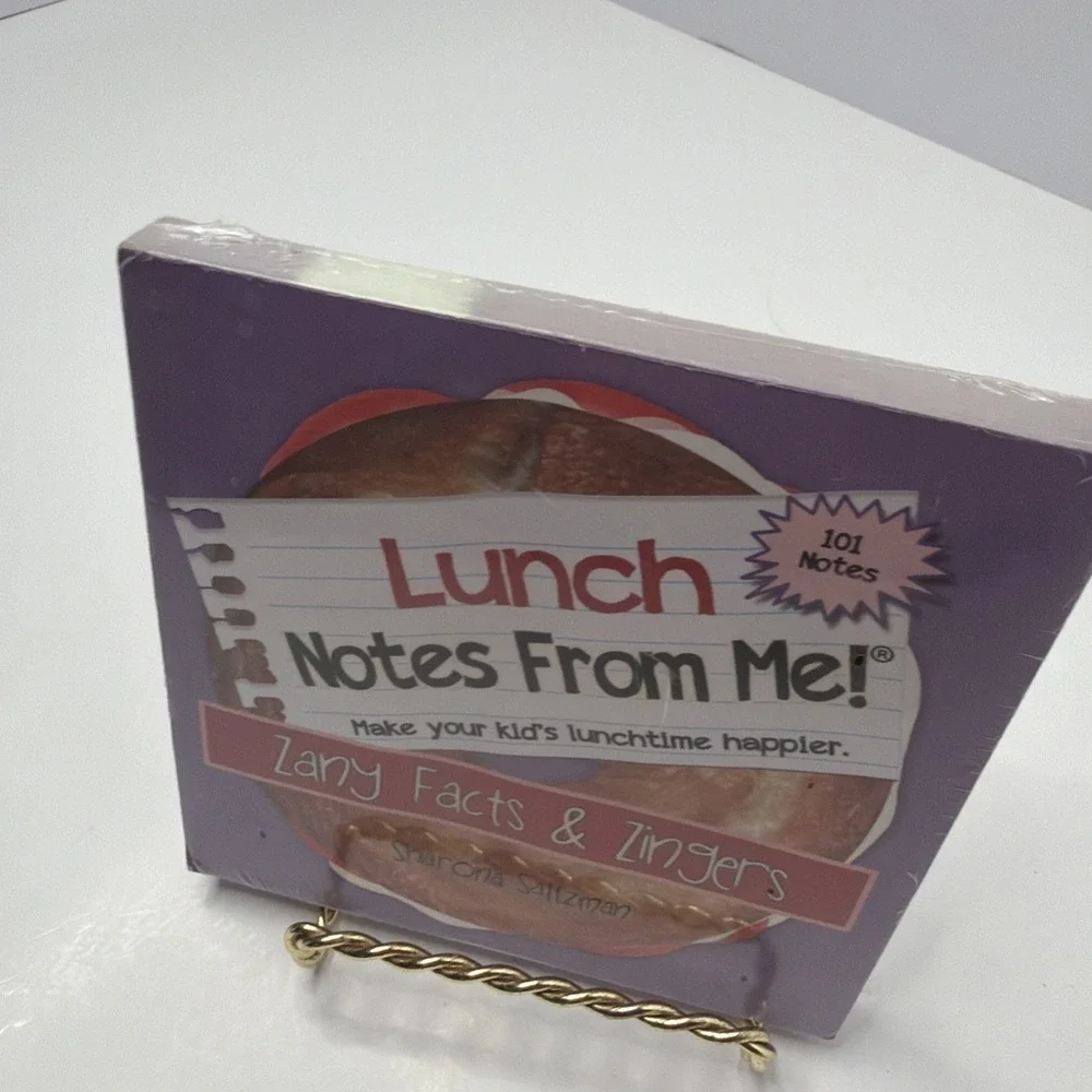 Lunch Notes From Me! Zany Facts & Zingers 101 Tear-Off Lunchbox Notes  Brand New